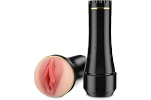 Tracy's Dog Realistic Male Masturbator for Men - Body-Safe TPE Adult Sex Toys, 8.6" Deep Textured Fleshy Pocket Pussy, Easy-Clean & Discreet, Lifelike Masturbation Cup