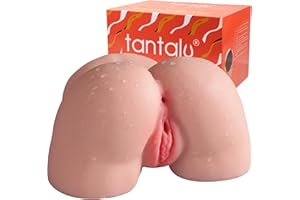 TANTALY 5.5LB Sex Dolls Male masturbator Entry-Level Ass Pocket Pussy Adult Sex Toys for Men, Realistic Female Adult Torso Mini Butt Stroker with Tight Vaginal Anal Hip Brandi