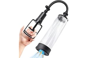 Penis Vacuum Pump Manual Penis Enlarger for Male Erection & Enhancement- Trainer Sex Toys Pumps & Enlargers Trainer for Men Manual Stimulation