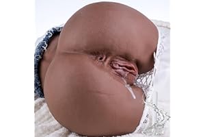 11lb Sex Doll Male Masturbator with Anal Vagina Sex Stroker Realistic Big Butt Brown Sex Dolls Pocket Pussy Ass Masturbator Lifelike Sex Toys for Men Masturbation Adult Toys for Men’s Sex Orgasm