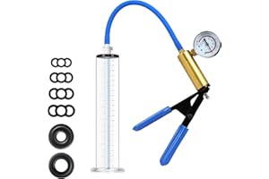 AOAOUCH Male Enhancement Pump System,with Gauge 9 x 1.75 inch Cylinder,Sex Toys - Pumps & Enlargers,Penis Male Sex Toys