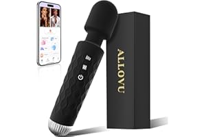 Sex Toys Vibrator Dildo for Women - Allovü Personal Wand Massager Vibrators, USB Rechargeable Vibrating Clitoral Stimulator Sex Toys, 10 Vibration Waterproof Adult Sex Toy for Couples Nipple Weight