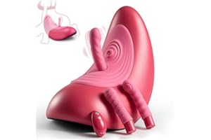 VVD Couple Sex Machine Wireless Thrusting Sex Toy for Women, Riding Sex Saddle with Thrusting Flapping Vibrating Clitoral Stimulation,Remote Control Dildo Machine Flapping Adult Toys for Women