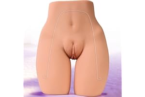 7.2LB Sex Doll Torso for Men, Male Sex Dolls with Poseable Legs, Realistic Pocket Pussy Ass Stroker with 3D Textured Deep Vagina and Tight Anus, Adult Toys Male Masturbator for Men Masturbation