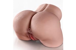 9.5LB Realistic Sex Doll Male Masturbator Female Big Fat Butt Dual Channel Stroker Ass & Pussy, Torso Love Doll Mens Sex Toy Deeper Vagina & Thigt Anal, Adult Sex Toys for Men.